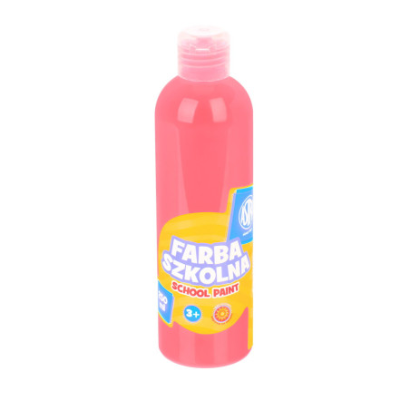 Farba szkolna Astra 250 ml czerwona 