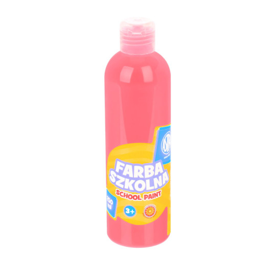 Farba szkolna Astra 250 ml czerwona 