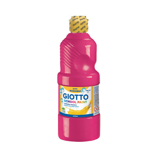 Farba szkolna Giotto School Paint 500ml purpurowa