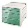 Pojemnik z szufladami Esselte Colour"Ice zielony