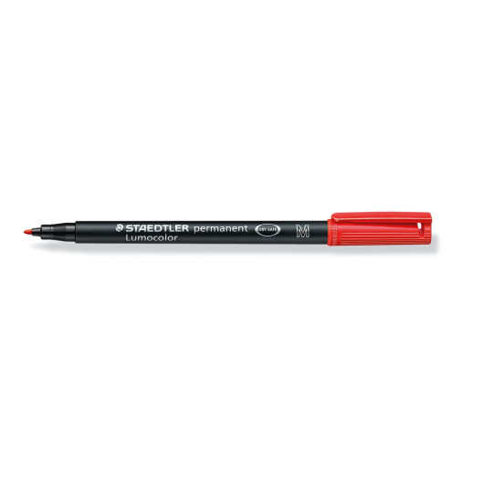 Foliopis Staedtler Lumocolor czerwony M