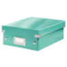 Pudełko z przgródkami Leitz Click & Store WOW małe turkusowe