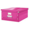 Pudełko do przechowywania A3 Leitz Click&Store WOW różowe