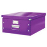 Pudełko do przechowywania A3 Leitz Click&Store WOW fioletowe