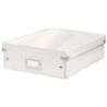 Pudełko z przegródkami Leitz Click & Store WOW średnie białe