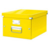 Pudełko do przechowywania A4 Leitz Click&Store WOW źółte 