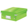 Pudełko z przegródkami Leitz Click & Store WOW małe zielone