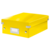 Pudełko z przgródkami Leitz Click & Store WOW małe żółte