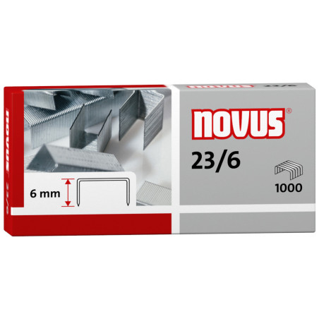 Zszywki 23/6 (1000) Novus