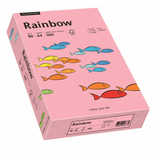 Papier ksero Rainbow A4 80g różowy R55 Papyrus