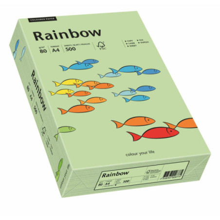 Papier ksero Rainbow A4 80g seledynowy R75 Papyrus