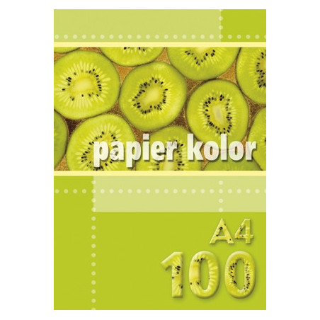 Papier ksero A4 80g 100ark. żółty 