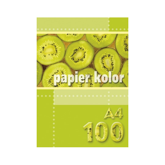 Papier ksero A4 80g 100ark. żółty 