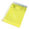 Koszulki na dokumenty Esselte A4 krystaliczne 55mic 10szt. żółte