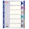 Przekładki indeksujące Esselte Multicolor Maxi A4+ 6k.
