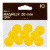 Magnes 20 mm Grand 1szt. żółty