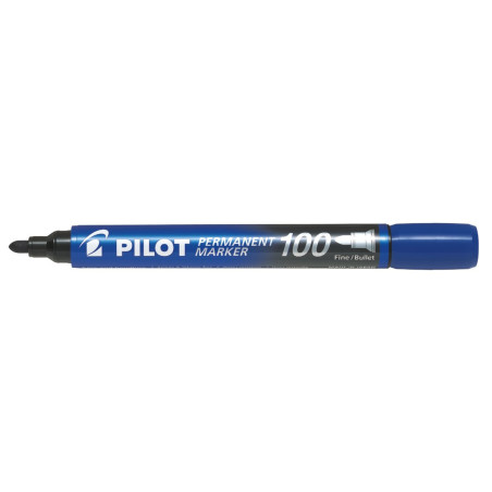 Marker permanentny SCA-100 niebieski Pilot