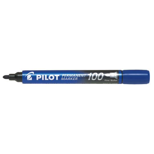 Marker permanentny SCA-100 niebieski Pilot