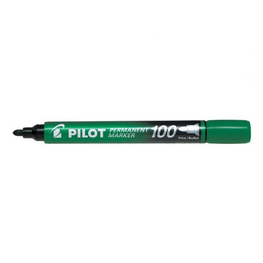 Marker permanentny SCA-100 zielony Pilot