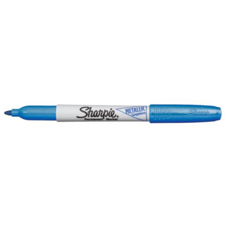 Marker metaliczny permanentny Sharpie F niebieski