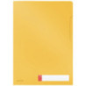 Folder A4 z kieszonką na etykietę Leitz Cosy żółty