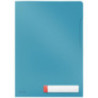 Folder A4 z kieszonką na etykietę Leitz Cosy niebieski