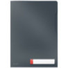 Folder A4 z kieszonką na etykietę Leitz Cosy szary