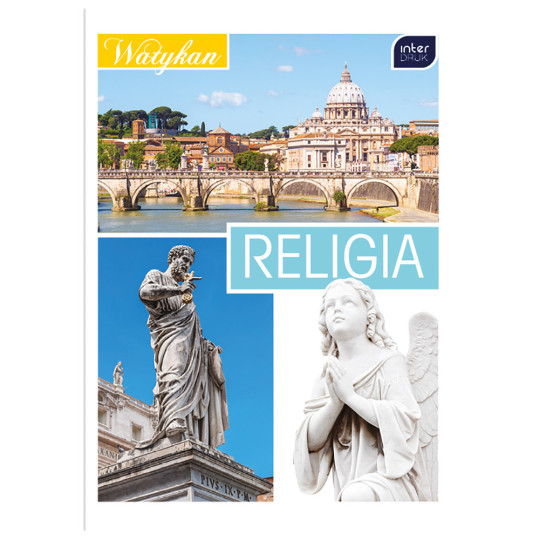Zeszyt przedmiotowy A5/60 kratka Religia Interdruk Zeszyt przedmiotowy A5/60 kratka Religia Interdruk