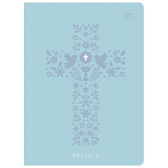 Zeszyt przedmiotowy A5/60 kratka Religia Interdruk Zeszyt przedmiotowy A5/60 kratka Religia Interdruk