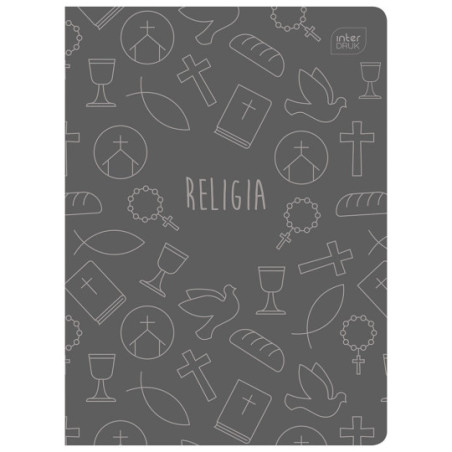 Zeszyt przedmiotowy A5/60 kratka Religia Interdruk Zeszyt przedmiotowy A5/60 kratka Religia Interdruk