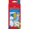 Kredki ołówkowe FaberCastell 24 kolory z temperówką