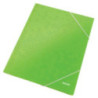 Teczka kartonowa z gumką Leitz WOW zielona