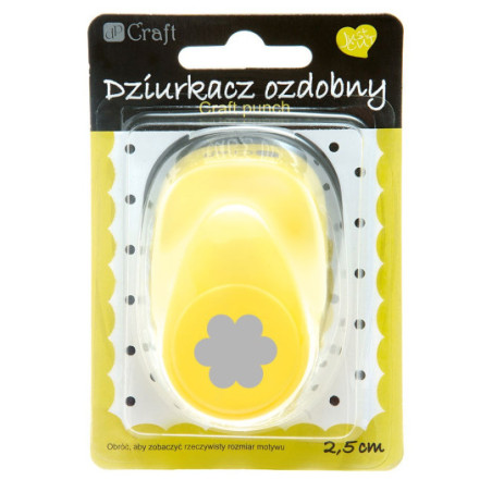 Dziurkacz ozdobny 2,5 cm Kwiatek JCDZ-110-024 dpCraft