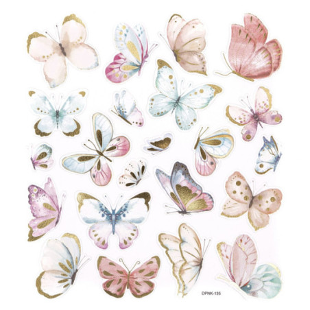 Naklejki - Boho Butterflies 22szt. DPNK-135 Dalprint