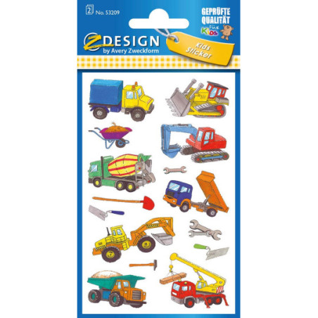 Naklejki Z-Design Kids auta 53209 Avery