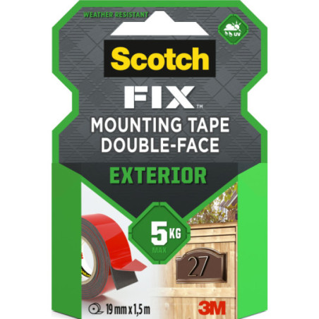 Zewnętrzna taśma montażowa Scotch-Fix™ 19 mm x 1,5 m