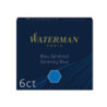 Naboje atramentowe Waterman International 6szt. niebieskie