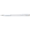 Długopis żelowy Pentel Hybrid Grip K118 biały