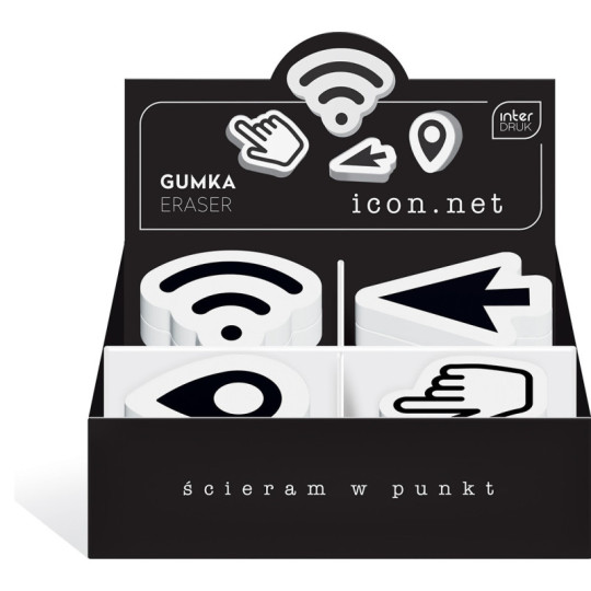 Gumka do ścierania Icon.Net INT Interdruk