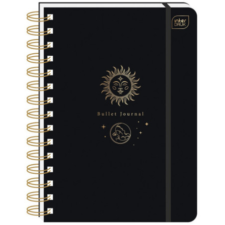 Organizer A5/240 na spirali Bujo Black Interdruk