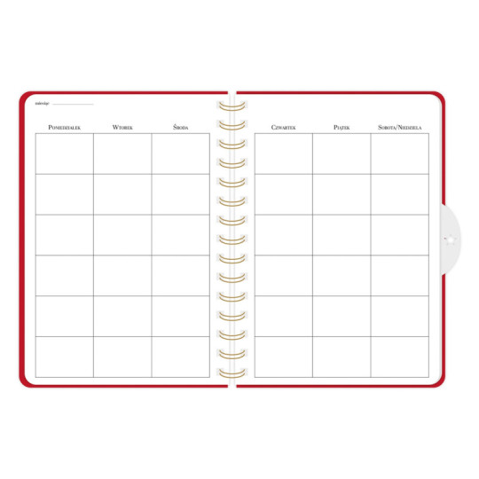 Organizer A5/240 na spirali Bujo Garden Interdruk