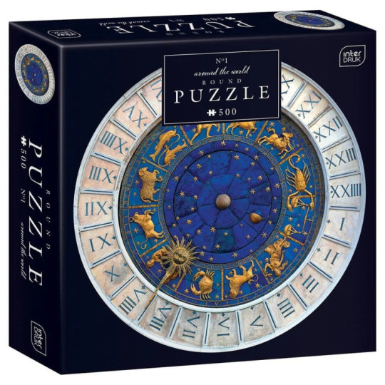 Puzzle 500 Round Around the World 1 Interdruk