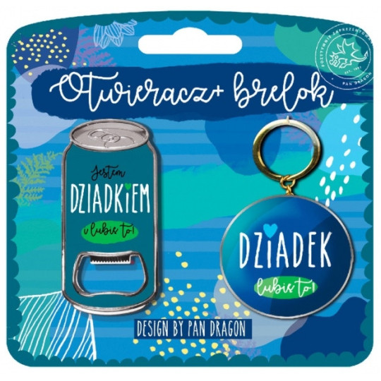 Zestaw otwieracz + brelok LT-Dziadek Pan Dragon