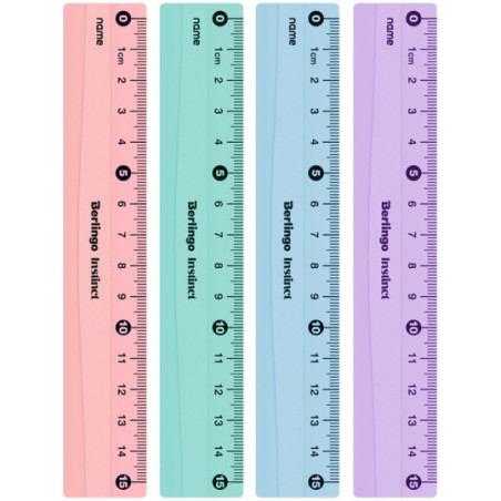 Linijka 15cm Instinct 1szt. Berlingo