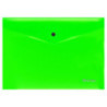 Teczka kopertowa A4 Neon 330x235mm Berlingo zielona