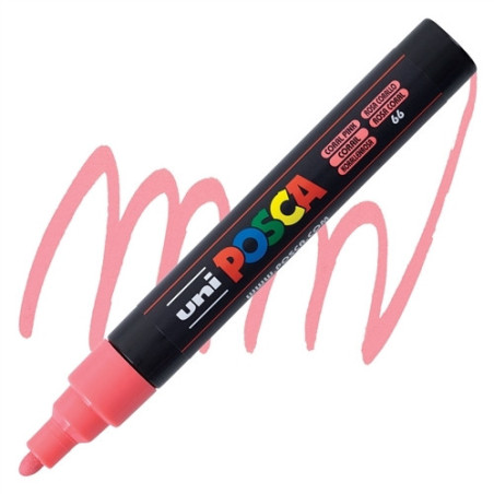 Marker Posca PC-5M Uni koralowy pastelowy