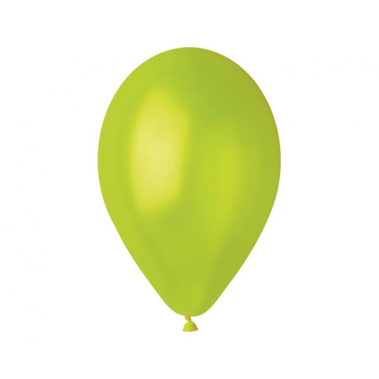 Balony pistacjowe metalizowane śr. 80cm (100szt) GM90/67 GoDan