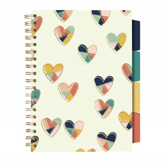 Kołobrulion B5/100k. li Project Book Floral Love Pukka Pad