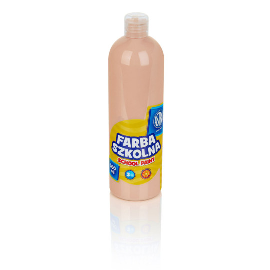 Farba szkolna Astra 500 ml cielista 