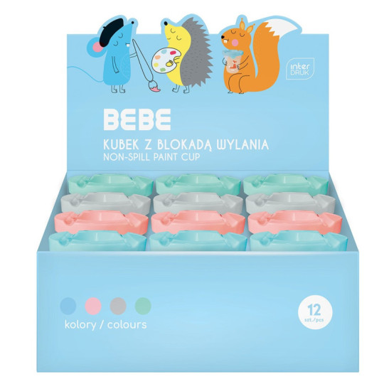 Kubek na wodę z blokadą wylania BB Interdruk Kubek na wodę z blokadą wylania BB Interdruk